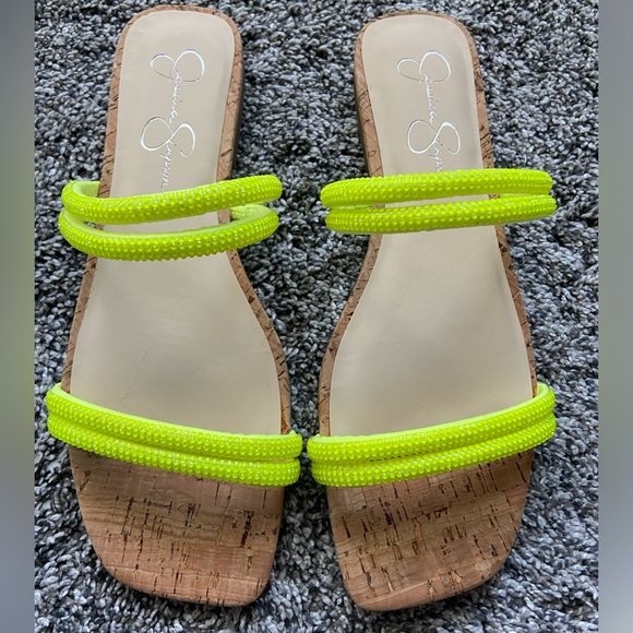 Jessica Simpson Raexe 2 Embellished Slide Sandal - Picture 4 of 7